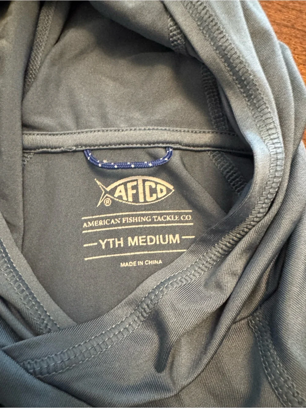 Aftco Youth Samurai Hood LS Shirt Medium
